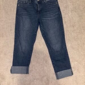 Wit & Wisdom Dark Wash Ankle Jeans